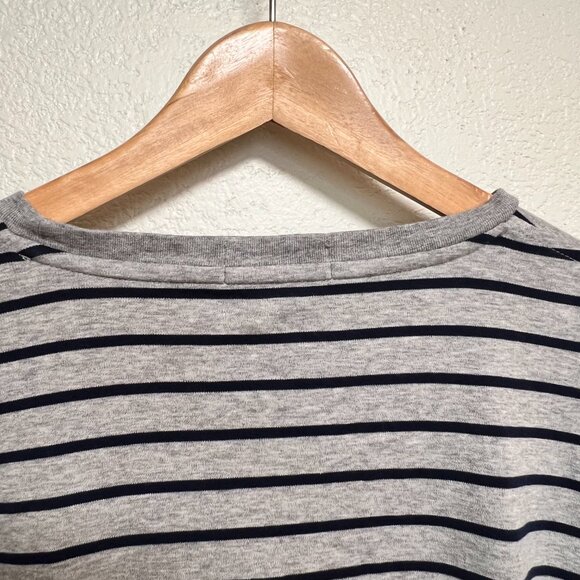 POLO Ralph Lauren Long Sleeve Classic Fit Grey Stripe Mens Size XXL - Picture 6 of 9